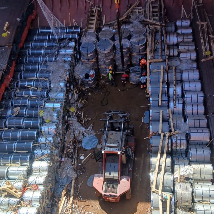 MX Marítima — operaciones de carga en Manzanillo